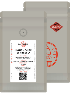 lightroast speciality coffee that tastes like toffee, milk chocolate and citrus fruits